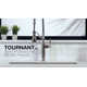 Kohler Tournant® Single Handle Semi-Professional Pre-Rinse Kitchen Faucet with Three-Function Pull Down Sprayer
