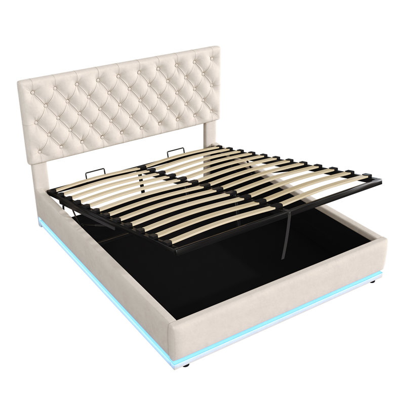 Upholstered Ottoman Bed