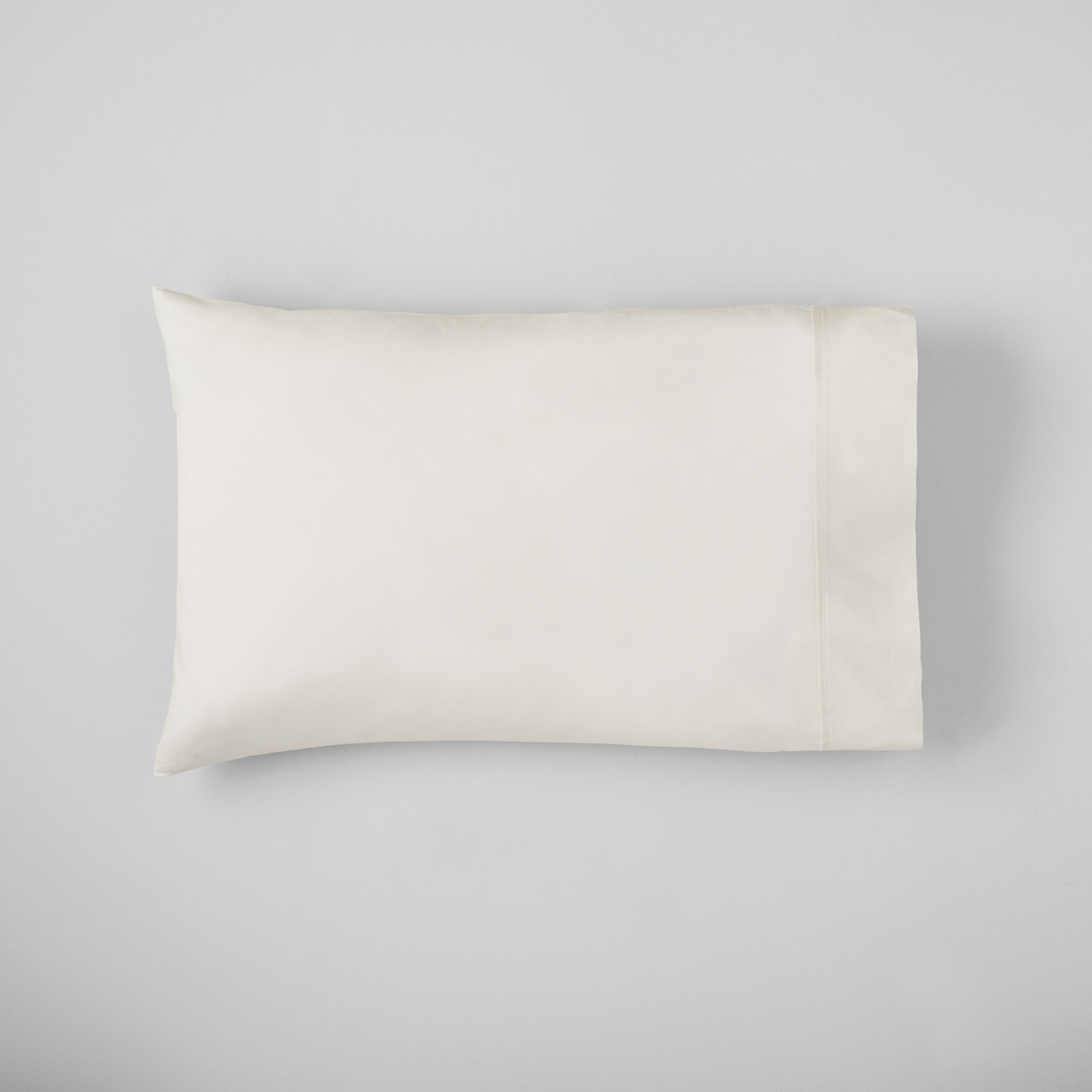 Coyer Cotton Sheet Set, Ivory, Twin Sheet Set + 1 Fitted Sheet + 1 Pillowcase
