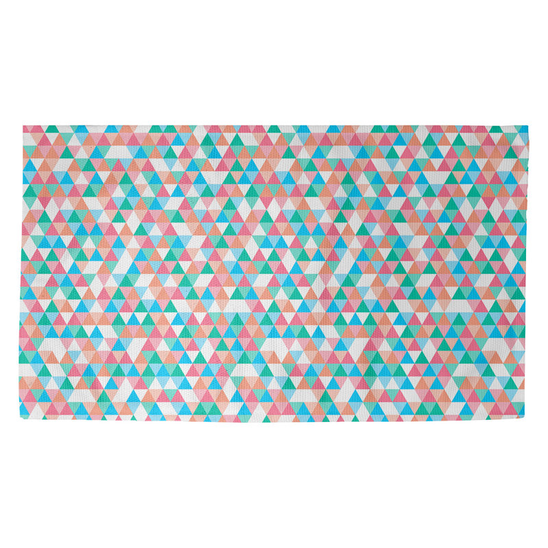 Tapis de porte d’intérieur tridérapante triangle Kitterman, Rectangle 3 pi 3 po x 5 pi 3 po