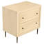 Table de chevet 2 tiroirs Sampson