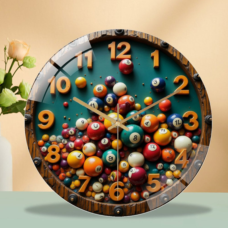 Horloge murale 12 po