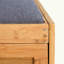 Banc de rangement pour 4 paires de chaussures