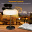 Lampe de table solaire à DEL avec interrupteur tactile et capteur de mouvement, lanterne intérieure / extérieure