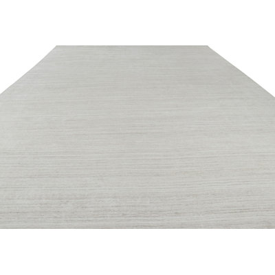 One-of-a-Kind 3'6"x14' 2010s Silk Area Rug