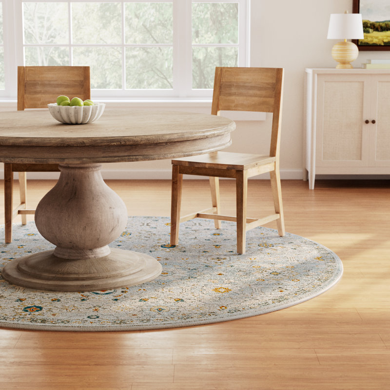 Tahoma Oriental Indoor Rug, Round 7'10"