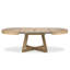 Jahkeim Extendable Beech Round Dining Table-1606337488