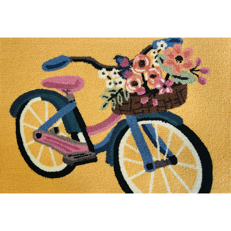 Blossom Bike moutarde_25986, Rectangle 2 pi x 3 pi