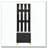 23.6"Wide Hall Tree With Cushion, Versatile Coat Rack With 8 Gold Hooks And Legs, Entryway Bench With Adjustable Shelves-1301043641