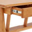 Bureau en bois massif 63 po Nasia