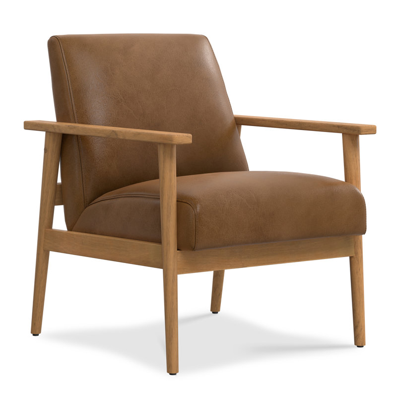 Paloma Genunine Leather Accent Chair