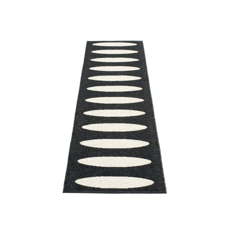 Tapis ELLA noir 2,25 x 7 pi, Tapis de couloir 2 pi 4 po x 7 pi