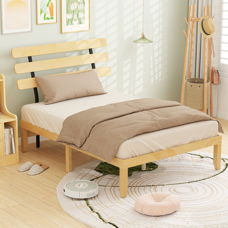 Bed, Double (4'6), Yellow