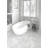 Metro Alamo 70" x 34" Freestanding Soaking Solid Surface Bathtub-84973474
