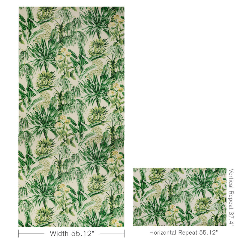 Mindoro Caluya Print Fabric, Palm