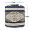 Pouf cylindrique en tissu Diamond-1160826798