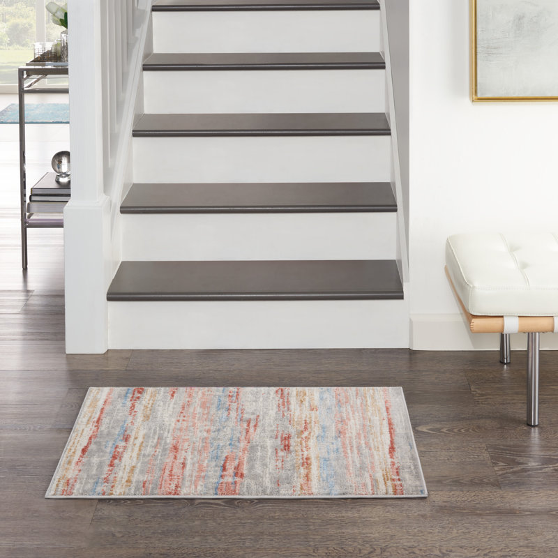 Savigne Abstract Indoor Rug, Rectangle 2' x 3'