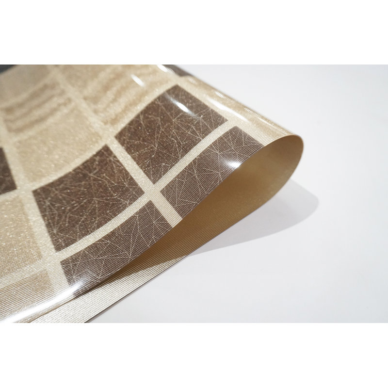 Dinora Vinyl Geometric Rectangle Placemat