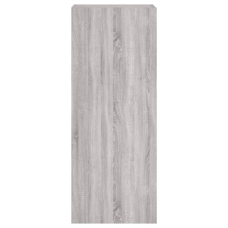 TV Stand for TVs up to 28", Grey Sonoma