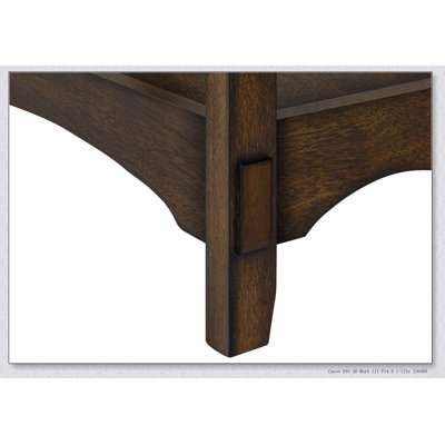 Table d'appoint étroite à 2 niveaux avec tiroir de rangement, finition en placage de noyer chaud, parfaite pour une utilisation en bout ou en chevet