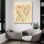 «Tiges de tulipes rouges» par Cheri Blum, art mural en verre acrylique-127747490
