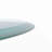 32" Inch Round Tempered Glass Table Top Clear Glass 2/5 Inch Thick Beveled Polished Edge
