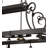 43" Long Caiden 2 Light Pot Rack