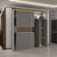 2 Door Manufactured Wood Wardrobe