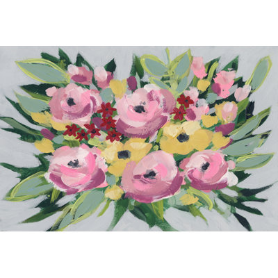 «Spring Array I» par Regina Moore - peinture sur toile tendue