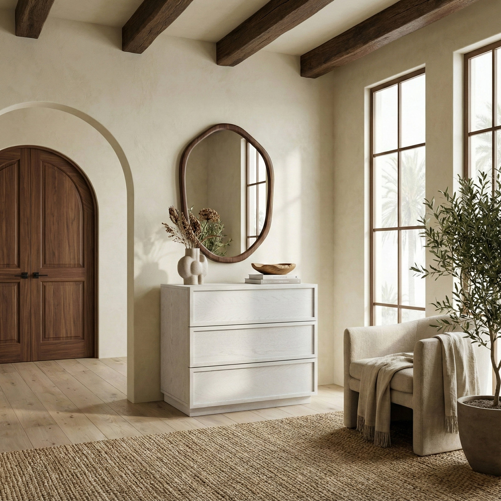 Hudson 29" Dresser, Light Gray