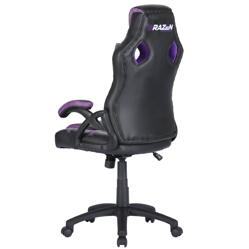 BraZen Puma PC Gaming Chair, Purple