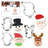 Ensemble d'emporte-pièces de Noël 4 pièces Cookciutter.Com