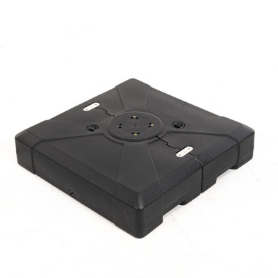 Offset Patio Umbrella Base Sand/water Filled Square, 32.2'' X 32.2''