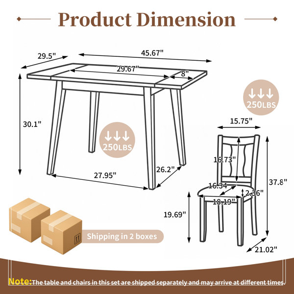 Dimensions du produit