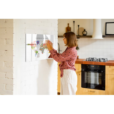 Magnetic Glass Dry Erase Board