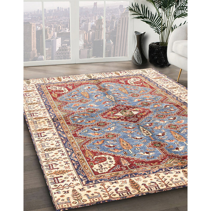 Abstract Indoor Rug, Round 3'