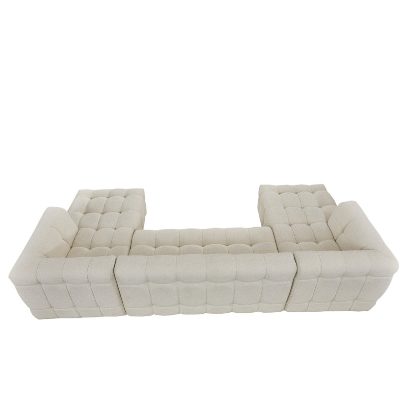 Akinside Upholstered U-Shaped Sectional Symmetrical