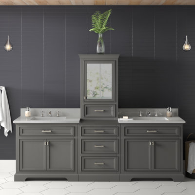 Ensemble de meuble-lavabo double 84 po Arruda