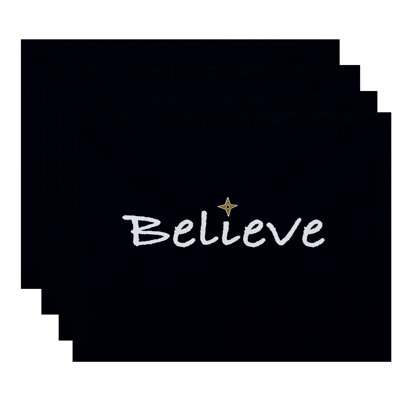 Ensemble de napperons 4 pièces Annica Believe