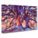 Two Beautiful Trees In Abstract - Wrapped Canvas Painting