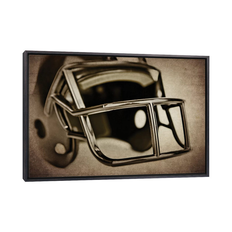 Casque noir par Saint and Sailor Studios - reproduction de photo, H 18 po x l 26 po x P 1,5 po, Pas de tapis