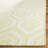 Dhurries Hand Woven Flat Weave Wool/Cotton Geometric Rug in Ivory/Green-356064886