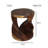 Hasanah Solid Wood End Table