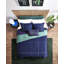 Ensemble d'édredon Lacotte Court Lines, bleu marine-98471389