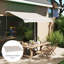 Outsunny Replacement Canopy for 3 x 2.5 m Awning (Fabric Only)-111011425