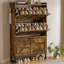 Armoire de rangement pour chaussures autoportante avec tiroirs rabattables-5596912