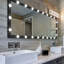 Aluminium Frame Freestanding Mirror