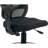 Traditional Backed Adjustable Height Ergonomic Lab Stool with Footring Wheels-1224889558