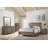 Transitional 2-Drawer Nightstand, Bedroom Nightstand