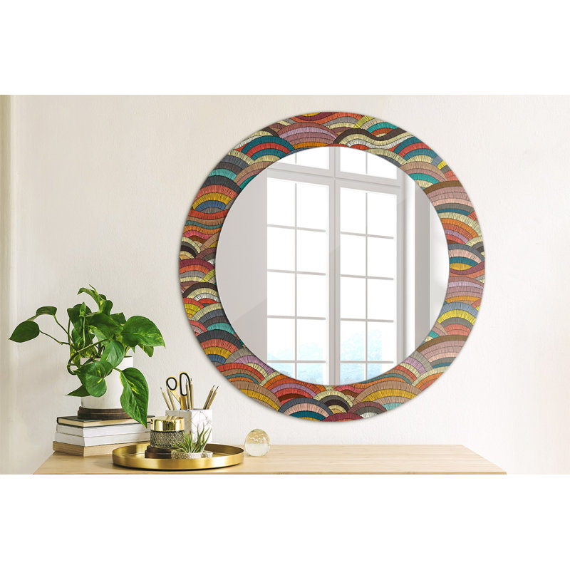 Huldar Glass Flat Wall Mirror